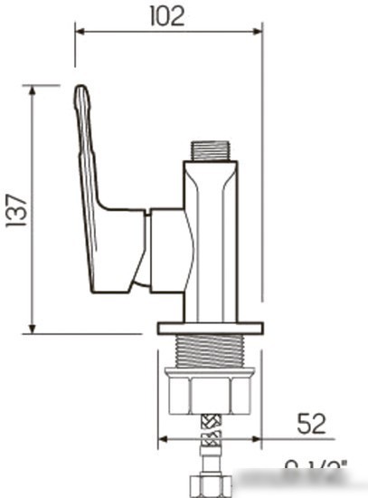Смеситель РМС SL134-017FK