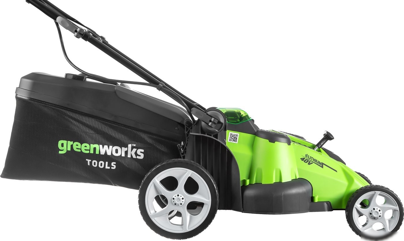 Газонокосилка Greenworks G40LM49DBK4 (с 1-м АКБ 4 Ah)