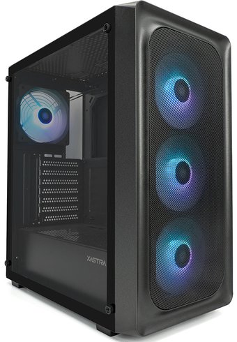 Корпус XASTRA A407 4ARGB (черный)
