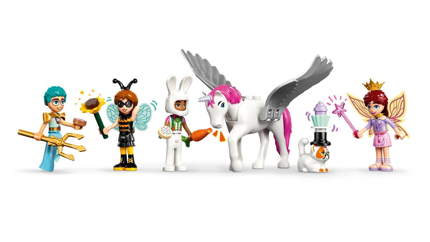 Конструктор LEGO Friends Костюмированная вечеринка с единорогом и феей 42661