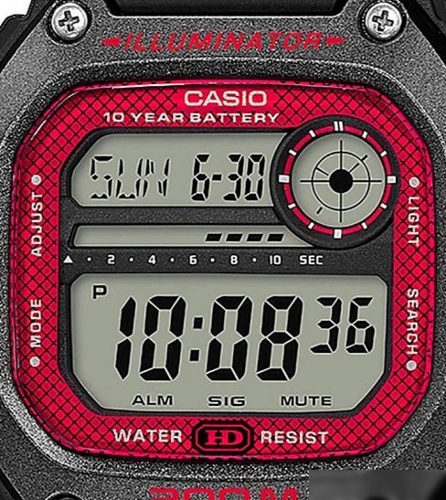 Наручные часы Casio DW-291H-1BVEF
