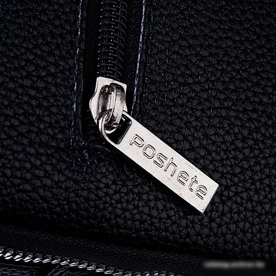 Сумка через плечо Poshete 249-8136-6-BLK (черный)