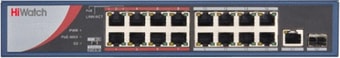 Коммутатор Hikvision DS-S1816P(B)