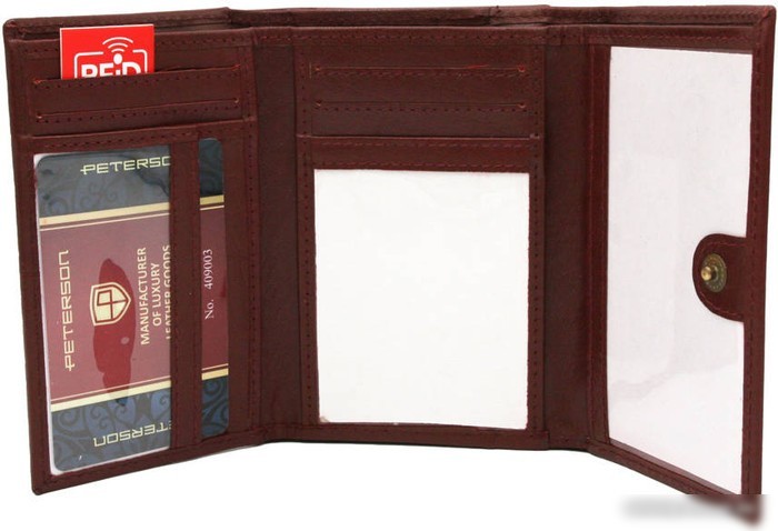 Кошелек Peterson PTN 247-BO-8038 (винный)