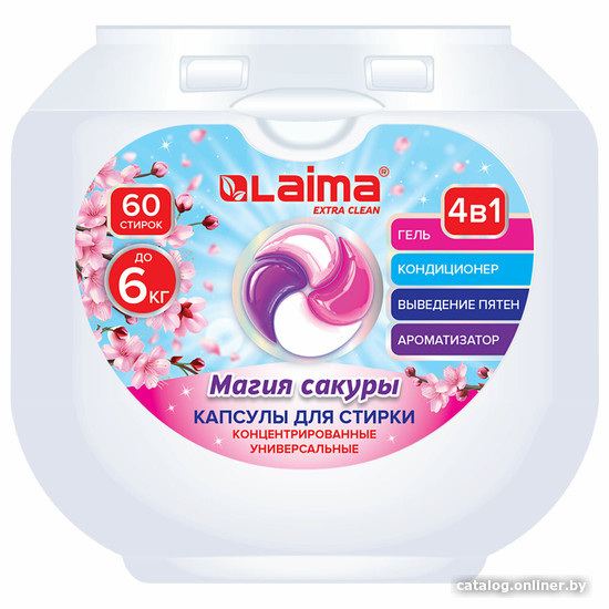 Капсулы для стирки Laima Магия сакуры 608877 (60 шт)