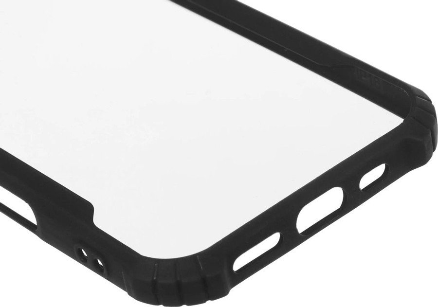Чехол для телефона BoraSCO Sky Case для Apple iPhone 16 74652 (черный/прозрачный)
