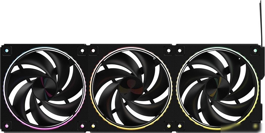 Вентилятор для корпуса Zalman ZM-DF120 (черный)