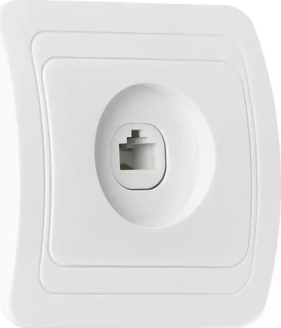 Розетка компьютерная SmartBuy SBE-02w-S1-RJ