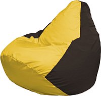 Кресло-мешок Flagman Груша Мега XXXL Г3.1-261 (желтый/коричневый)