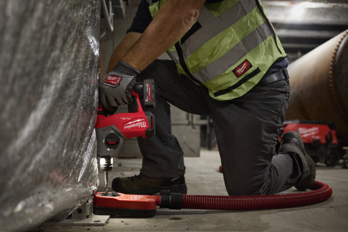 Перфоратор Milwaukee M12 FHAC16-502X 4933499185 (с 2-мя АКБ, кейс)