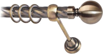Lm Decor Шар большой (антик, витая, 3.2м 25мм, 1 ряд)