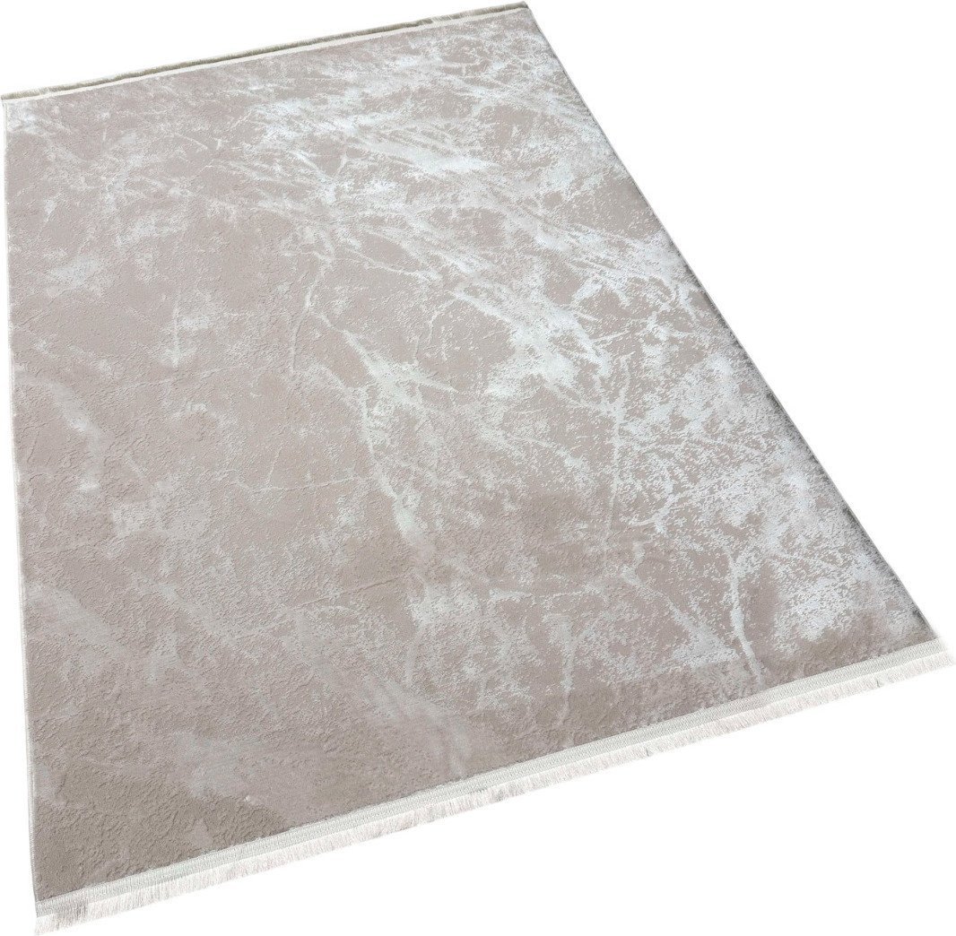 Ковер для жилой комнаты Radjab Carpet Амаль Прямоугольник 0911A (2x4, Beige/Beige)