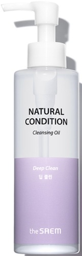 The Saem Гидрофильное масло Natural Condition Cleansing Oil Deep Clean (180 мл)