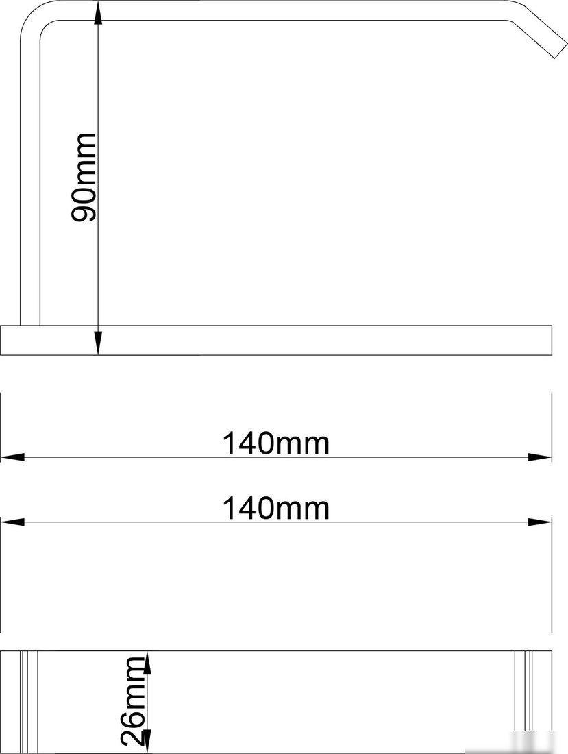 Держатель для туалетной бумаги Lauter 21SH7102 (Matt Black)