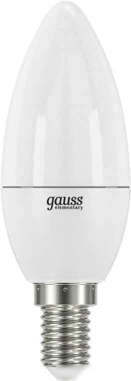 Светодиодная лампочка Gauss Elementary Свеча 12Вт E14 3000K 33112