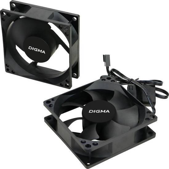 Вентилятор для корпуса Digma DFAN-80