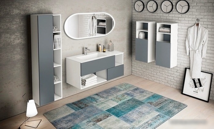 Мебель для ванных комнат Silver Mirrors Зеркало Виола 60x120 ФР-00001528