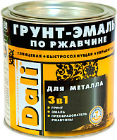 Грунт-эмаль Dali По ржавчине 3 в 1 0.75 л (слоновая кость)