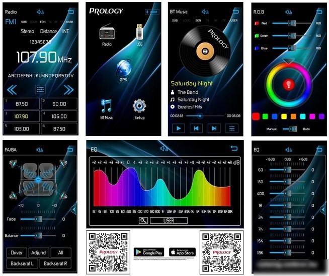 USB-магнитола Prology CMX-230