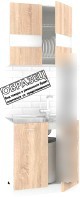 Готовая кухня Кортекс-мебель Корнелия Экстра 80м (дуб сонома/венге)