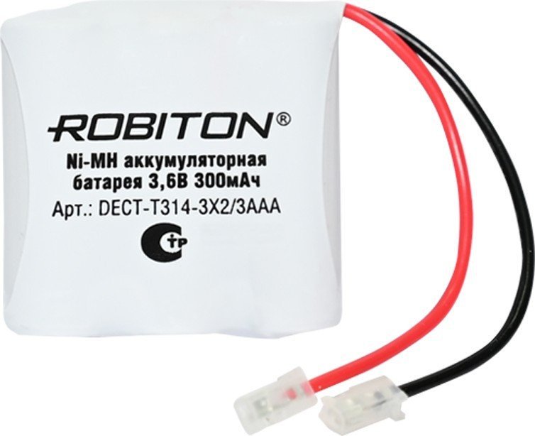 Аккумулятор Robiton DECT-T314-3X2/3AAA 300 mAh 1 шт.