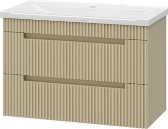 Brevita Тумба с умывальником Ariana 80 ARI-01080-03062Я+Р-Евв14080-Д