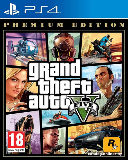 Grand Theft Auto V. Premium Edition для PlayStation 4