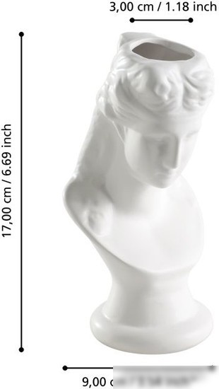 Ваза Eglo Felicien 421002 (керамика, белый)