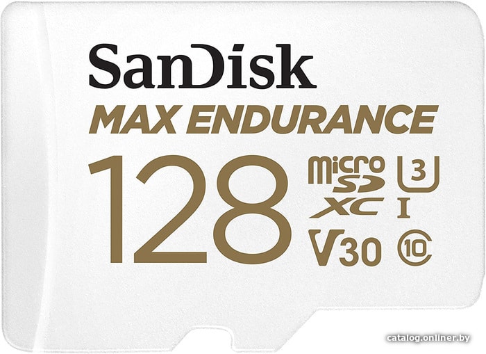 Карта памяти SanDisk microSDXC SDSQQVR-128G-GN6IA 128GB (с адаптером)