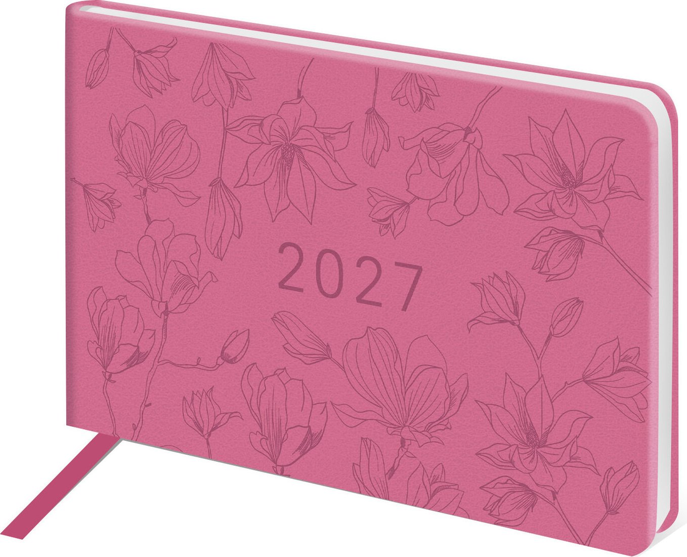 Ежедневник BRAUBERG Imprint 2027 118159 (розовый)