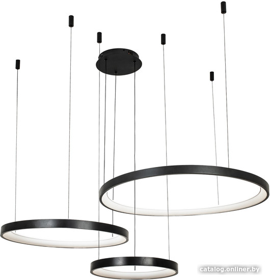 Подвесная люстра LED4U L8806-800-580-380 BK Подвесная люстра LED4U L8806-800-580-380 BK