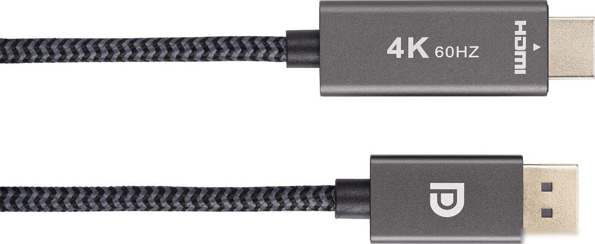 Кабель Telecom TA561M-1.8M DisplayPort - HDMI (1.8 м, черный)