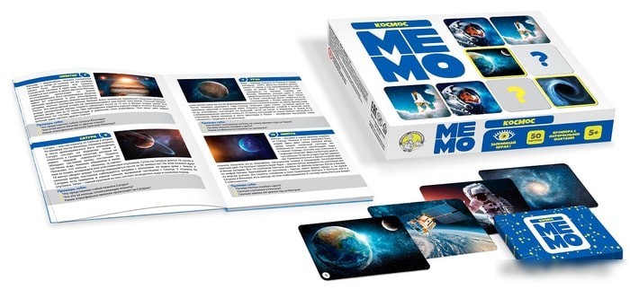 Настольная игра Десятое королевство Мемо. Космос 03595
