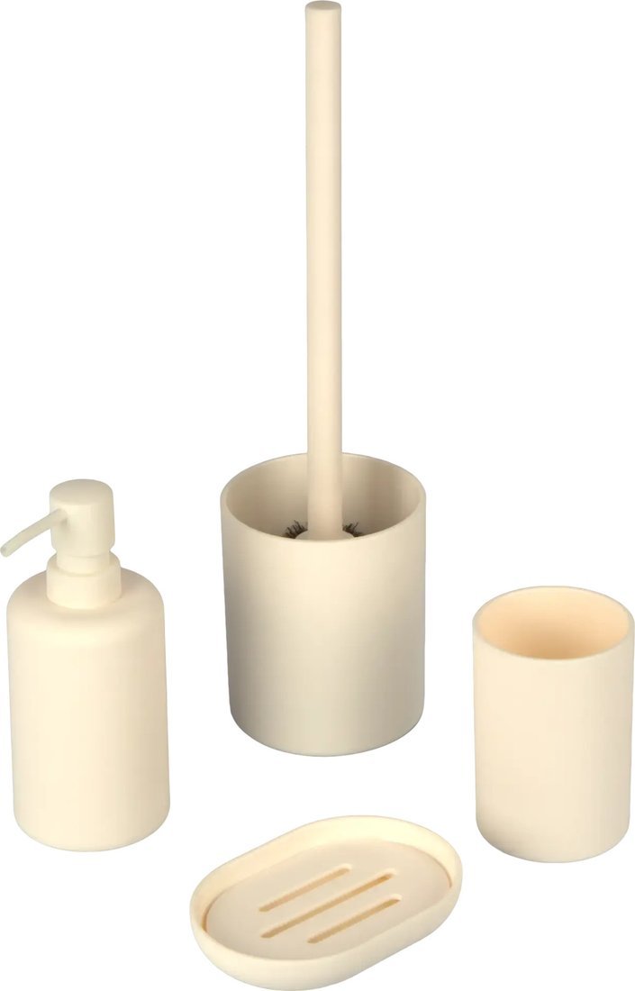 Ершик для унитаза Swensa Swanny Cream 5 SWP-8024CRM-05 (экрю)