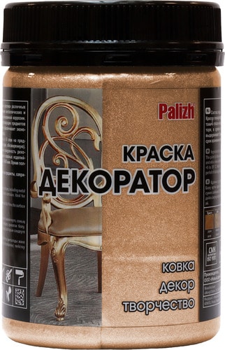 Краска Palizh Декоратор (бронза, 0.25 кг)