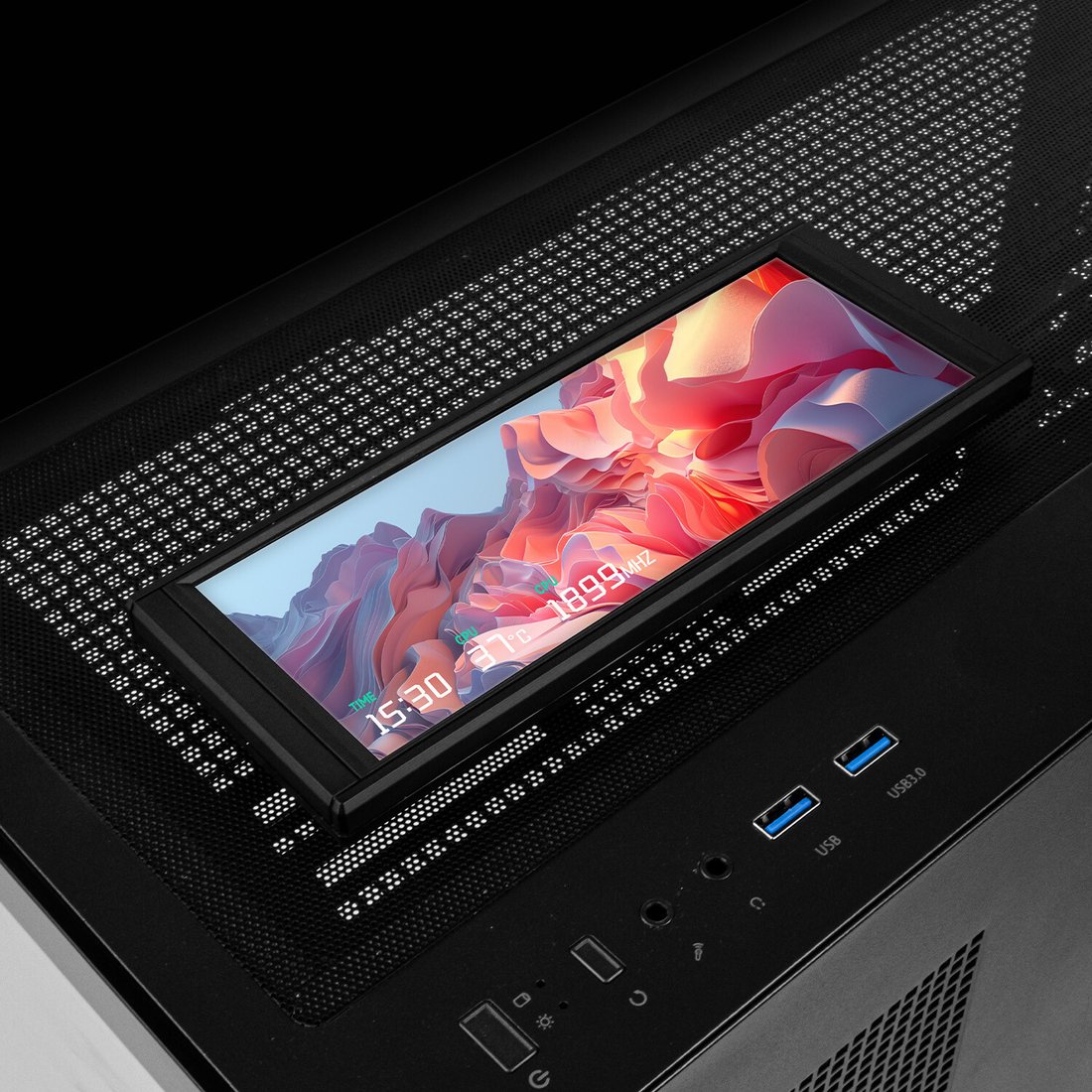 ЖК-панель Thermalright Trofeo Vision LCD 6.86" (черный)