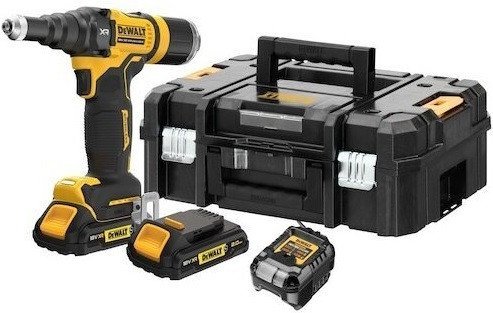Заклепочник DeWalt DCF403D2GT (с 2-мя АКБ)