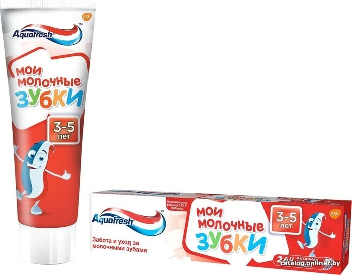 Зубная паста Aquafresh Мои молочные зубки 50 мл