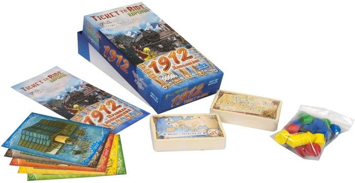 Настольная игра Мир Хобби Ticket To Ride: Европа: 1912