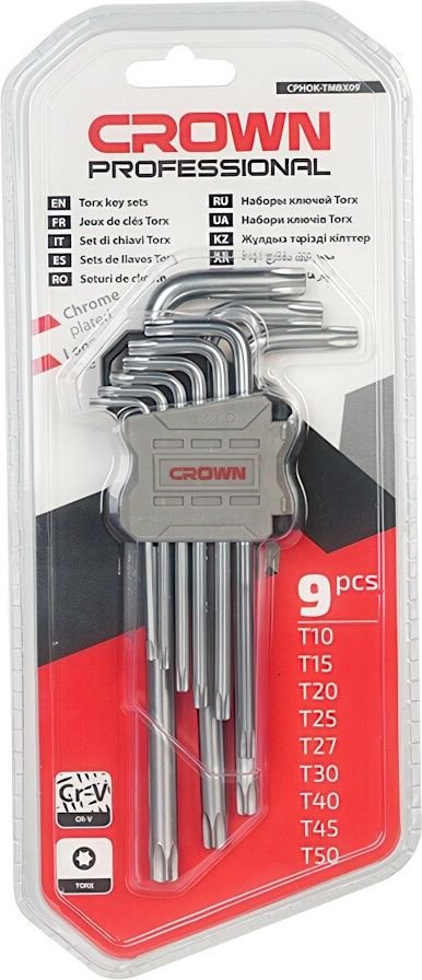 Набор ключей Crown CPHOK-TMBX09