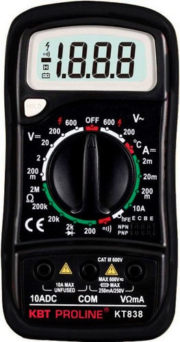 Мультиметр КВТ KT838