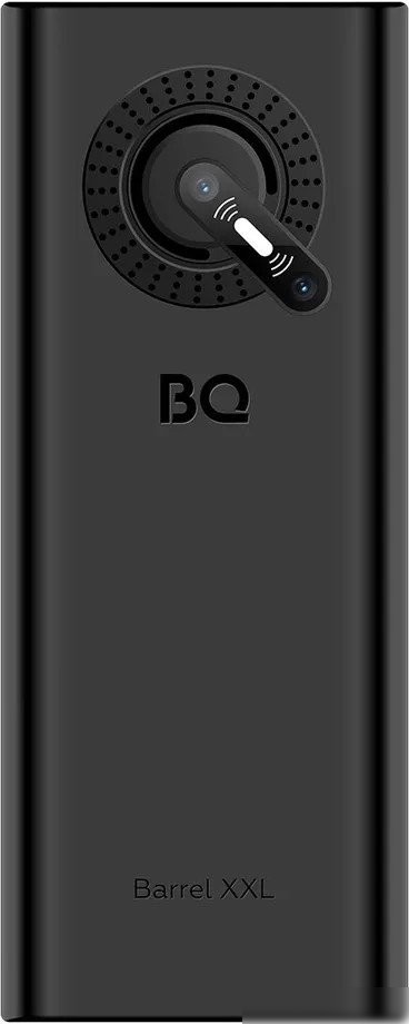 Кнопочный телефон BQ BQ-3598 Barrel XXL (черный/серебристый)