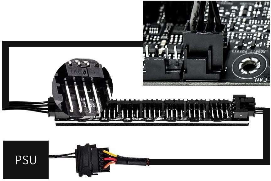 Разветвитель вентиляторов ID-Cooling FH-07