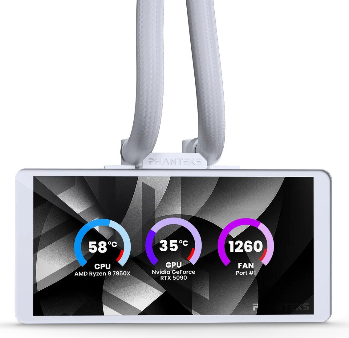 Система жидкостного охлаждения для процессора Phanteks Glacier One 360M25-LCD PH-GO360M25G2LCD_DWT01