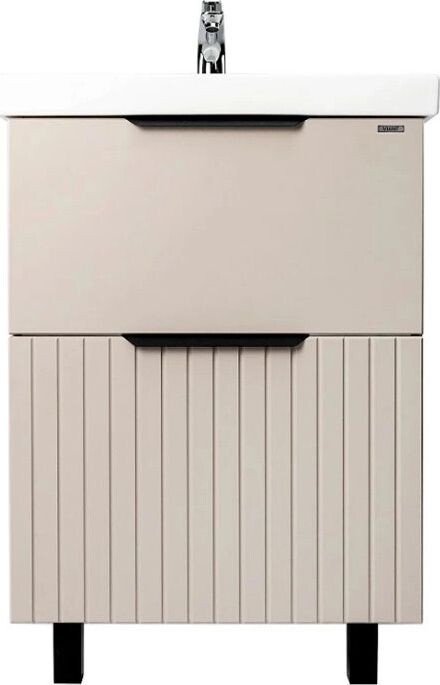 Viant Тумба с умывальником Сицилия VSIC60MDCAP-T2Y + S-UM-MOD60/1