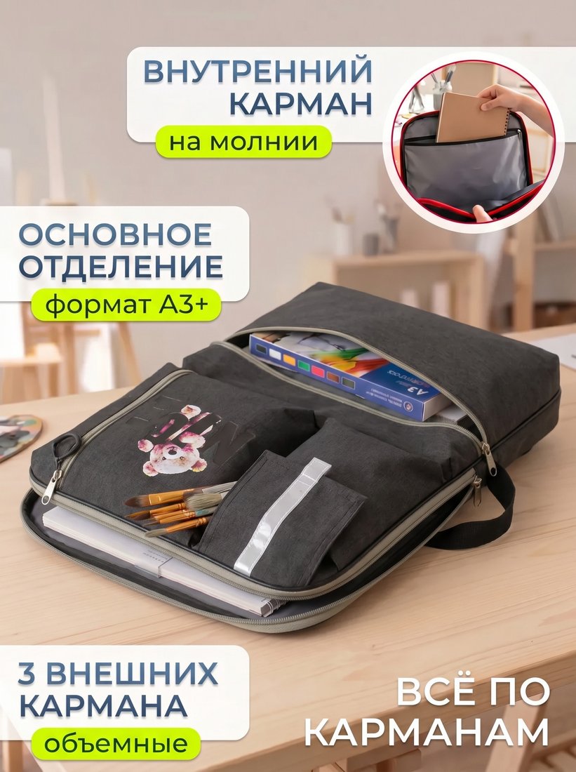 Школьный рюкзак Susvet С-3034-2-24 (медведь)