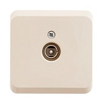 Розетка телевизионная Systeme Electric Этюд TVA-002K