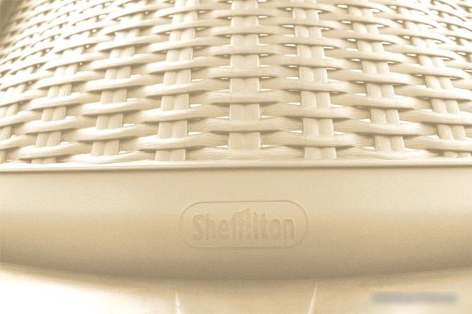 Стул с подлокотниками Sheffilton SHT-S68/S424-С (бежевый/светлый орех)