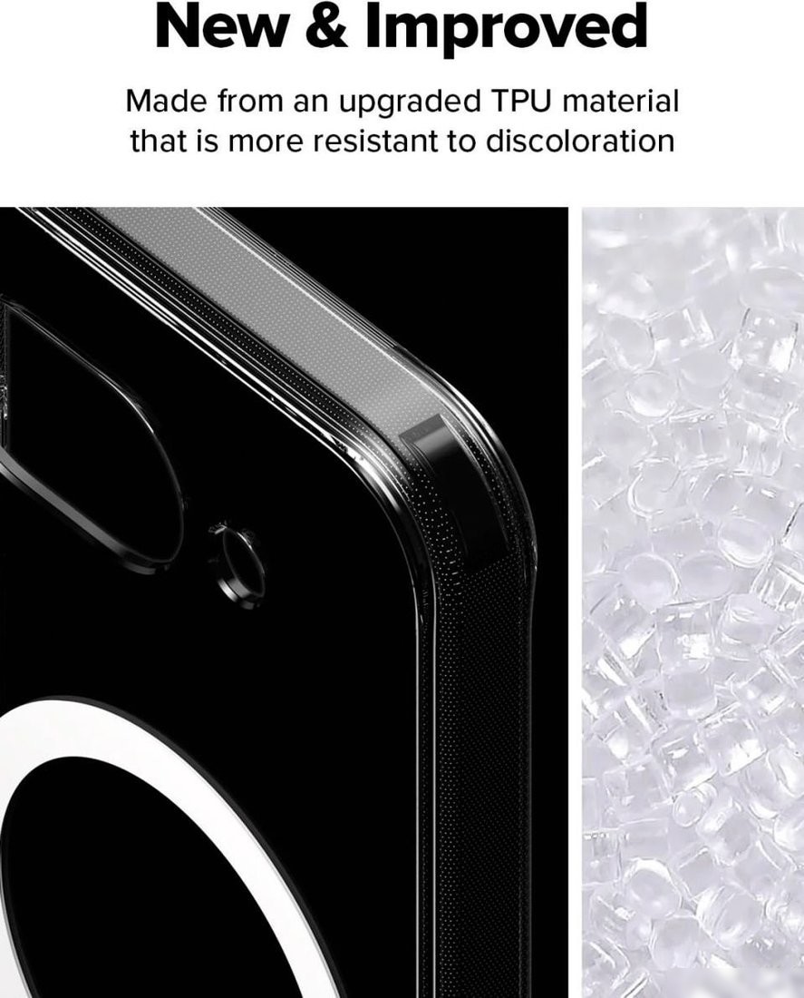 Чехол для телефона Ringke Fusion Magnetic для Pixel 9a Clear