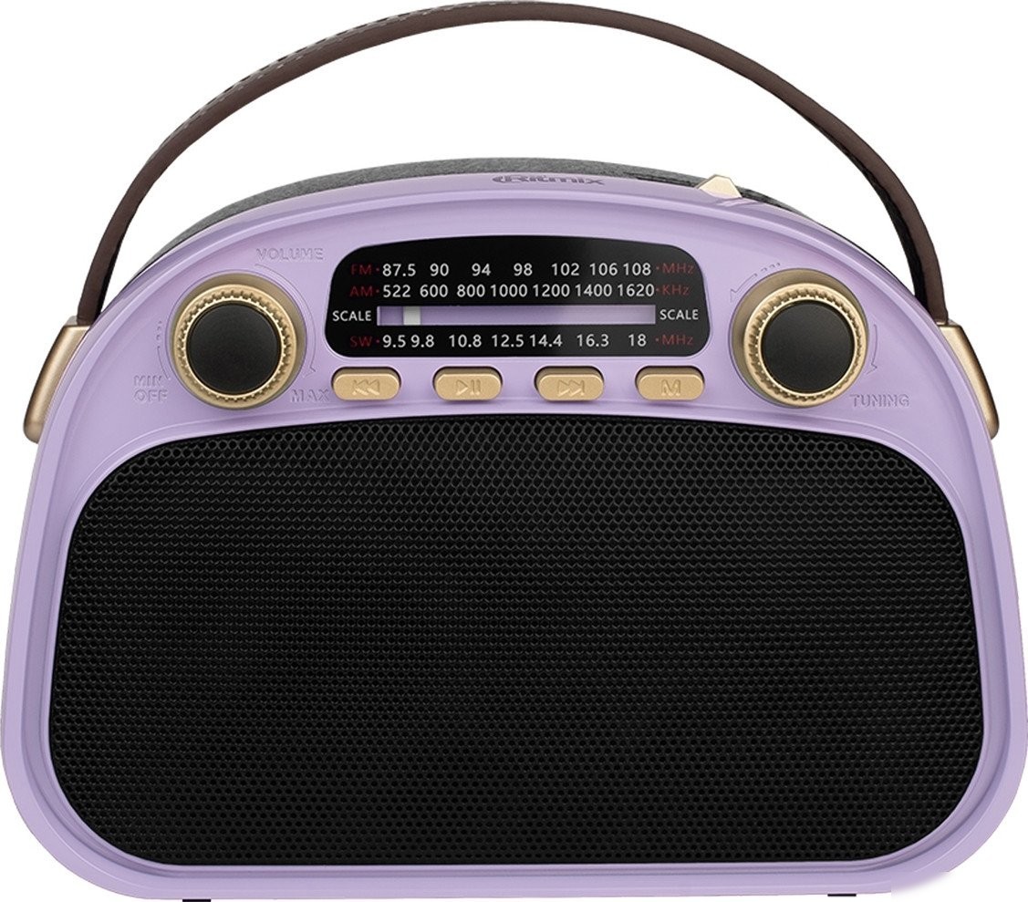 Радиоприемник Ritmix RPR-040 (лавандовый)